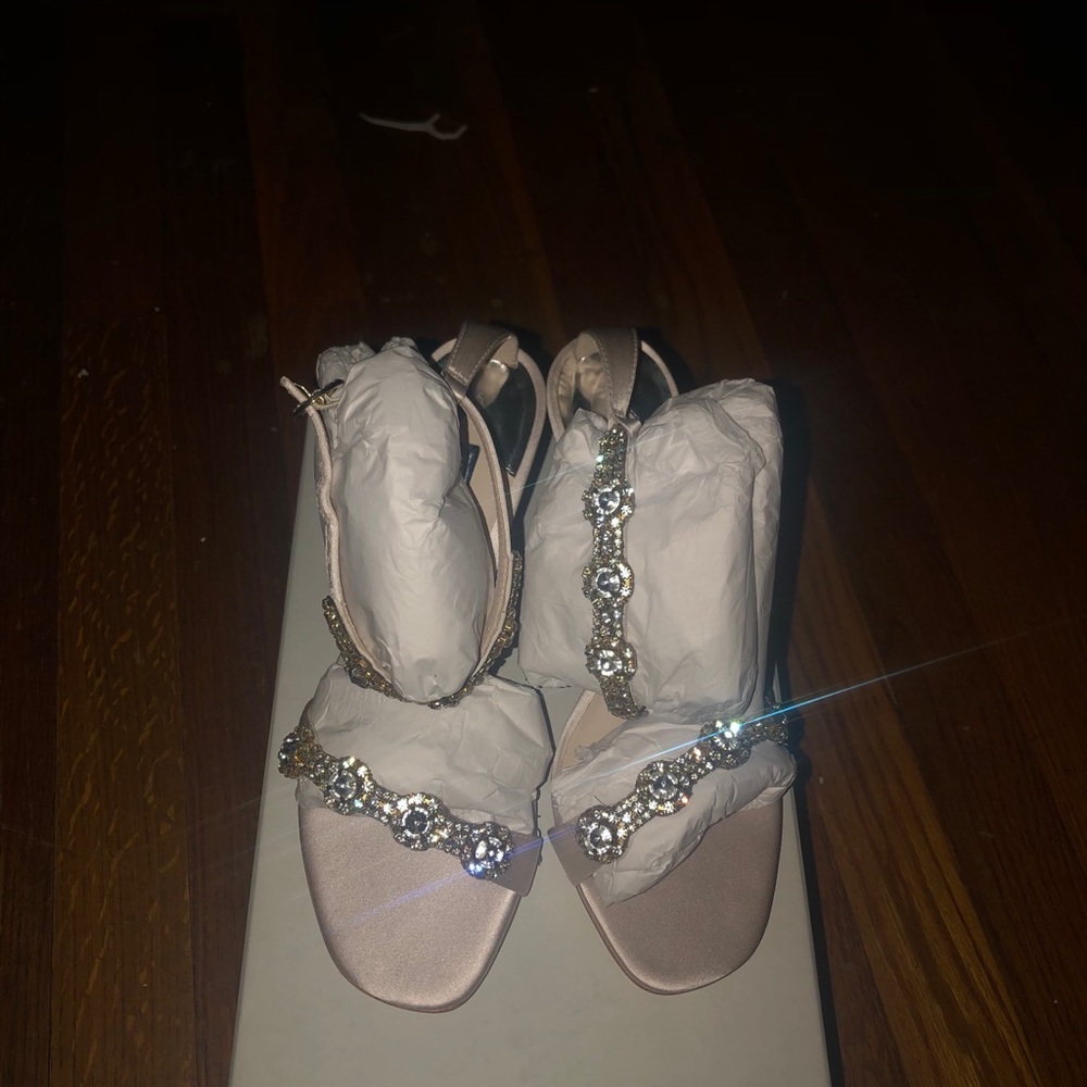 Sophia nester sandals ivory color